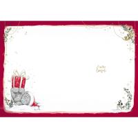 Wrapping Large Present Me to You Bear Christmas Card Extra Image 1 Preview
